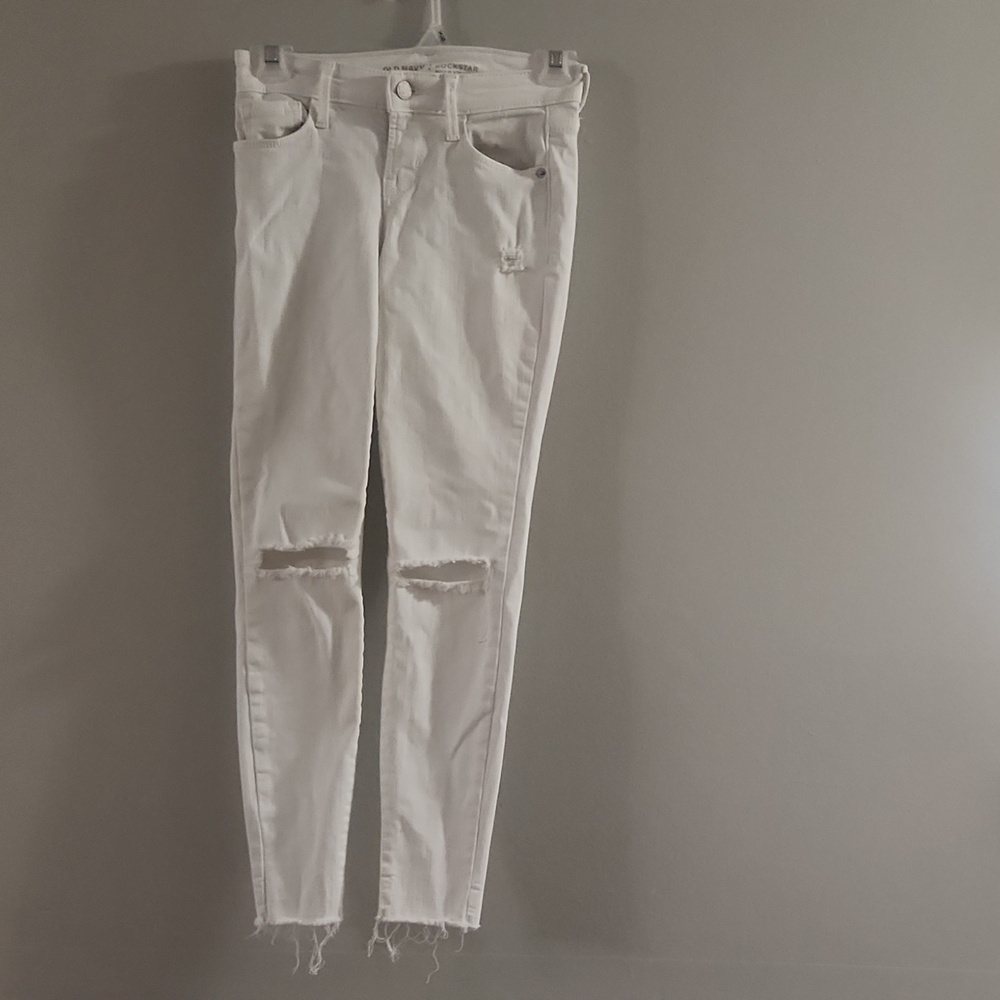Petite white jean sz 0